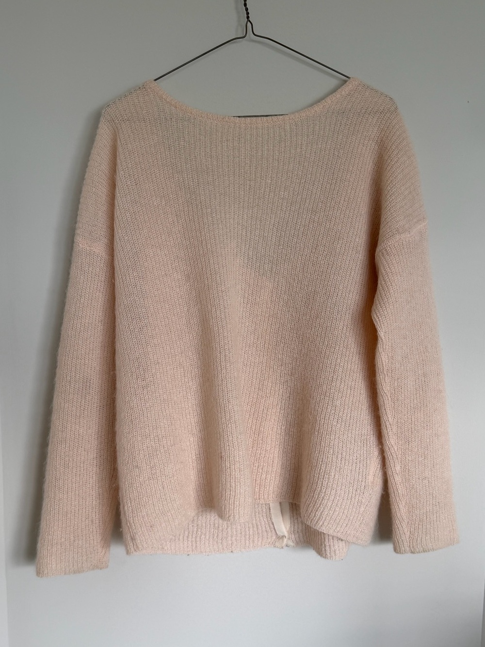 Sezane “Barry” Cardigan in Light Peach, Size Medium - EUC - Picture 4 of 8